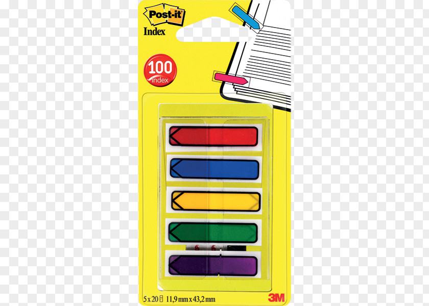 Fleche Rouge Post-it Note Paper Yellow Adhesive Tape PNG