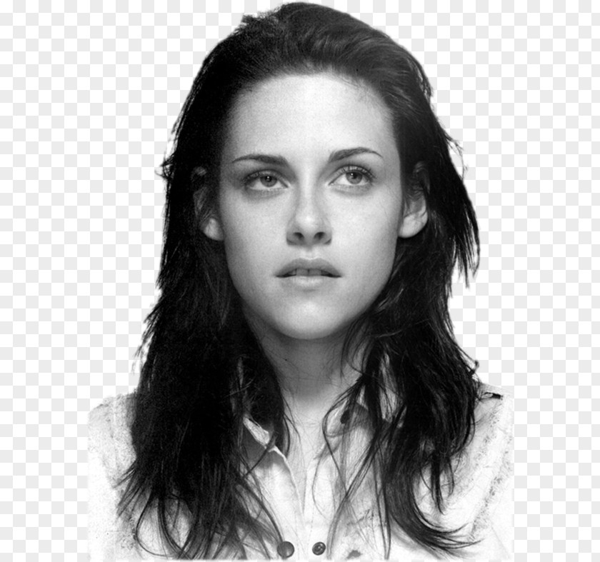 List Kristen Stewart The Twilight Saga: New Moon Bella Swan Actor Black And White PNG