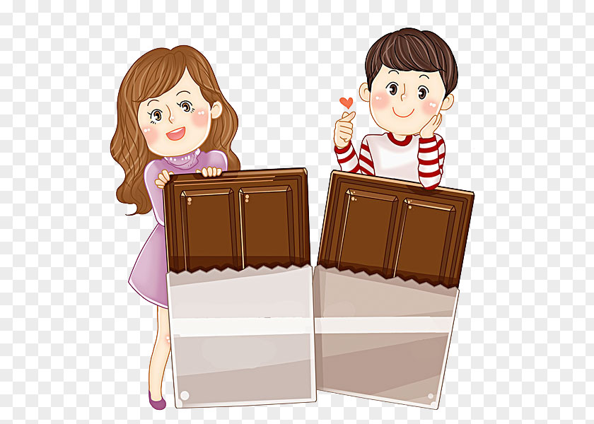 Lovely Couple Significant Other Illustration PNG