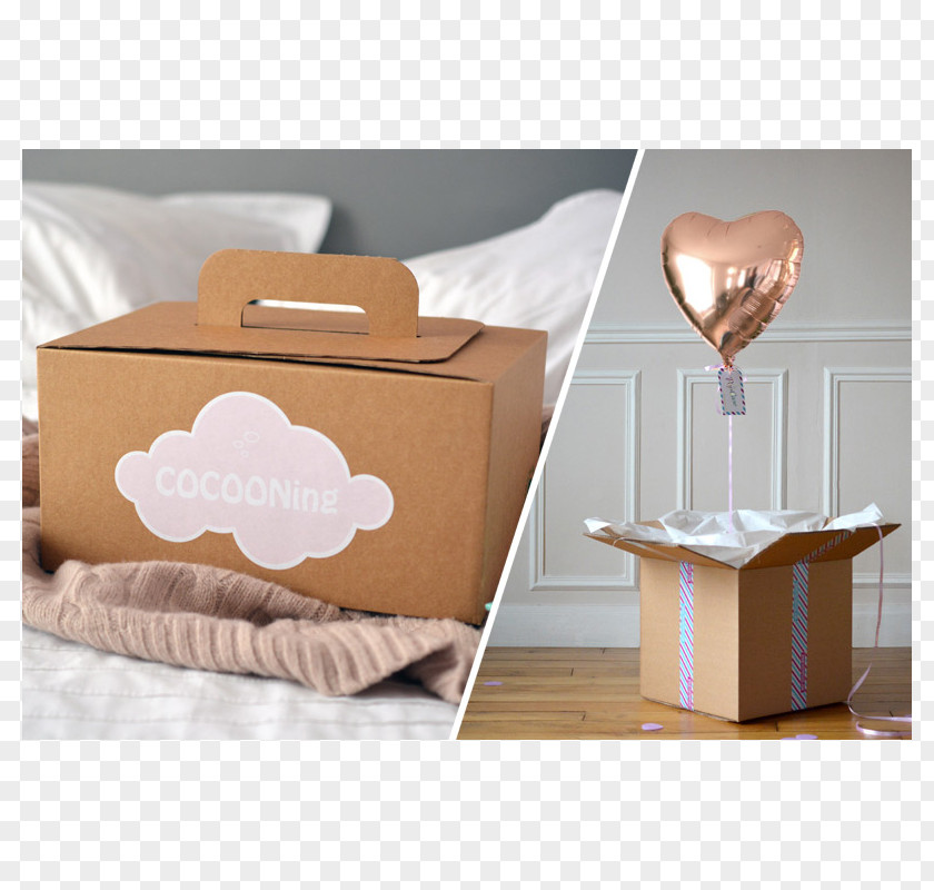 Box Gift Cocooning Cardboard Casket PNG