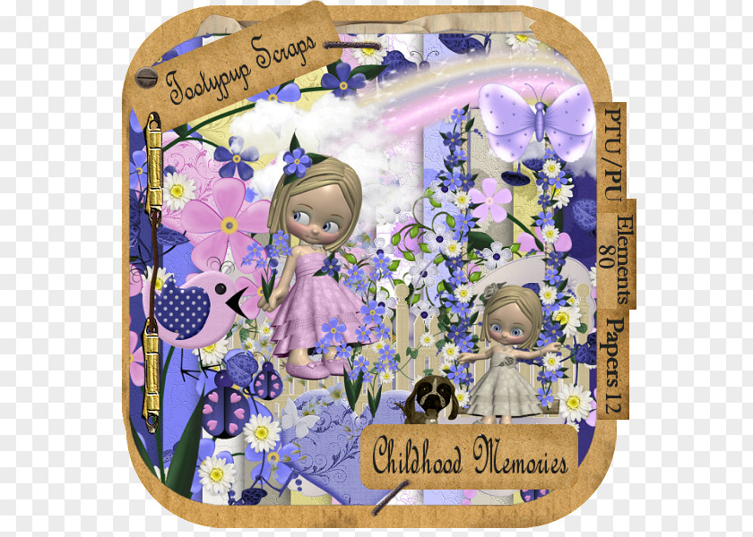 Childhood Memory Toy Violet Mon PNG