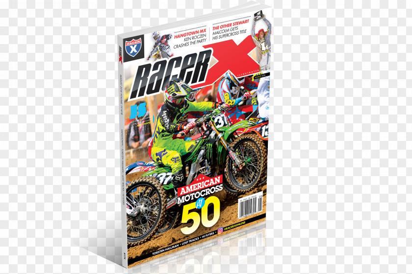 Magazine Road Racer X Illustrated Motocross Monster Energy AMA Supercross An FIM World Championship 0 PNG