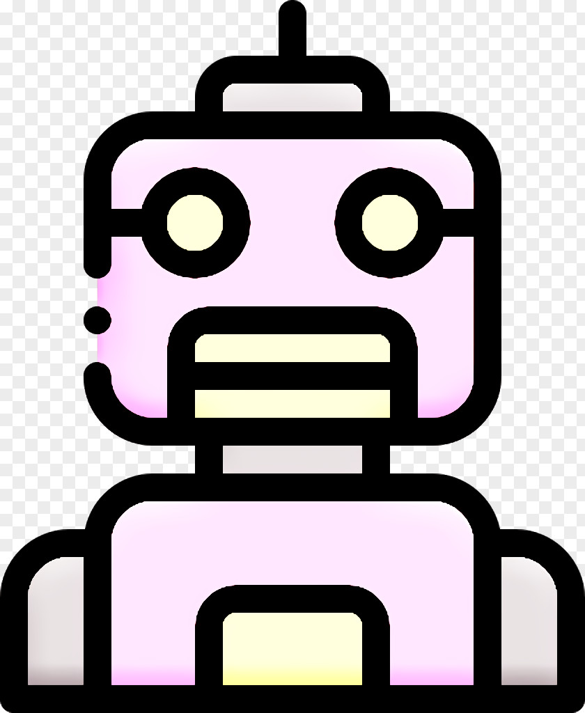 Nerd Icon Robot PNG