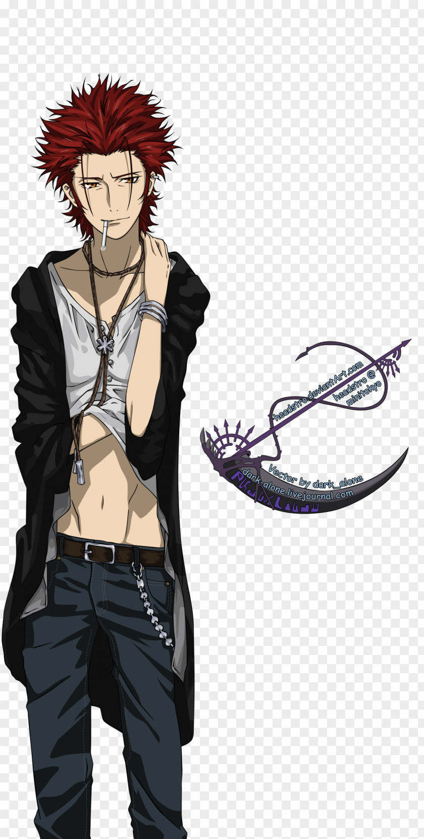 One Colour Mikoto Suoh Reisi Munakata DeviantArt Rendering PNG