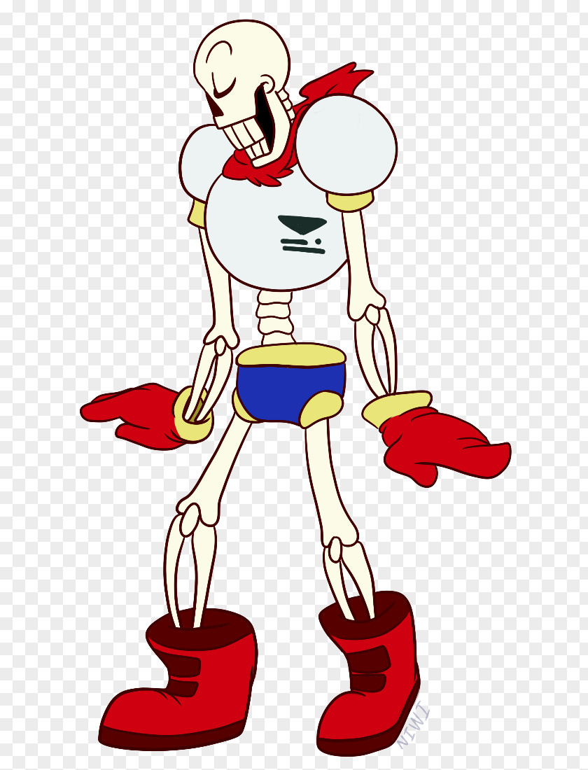 Papyrus Undertale Moonwalk Dance PNG