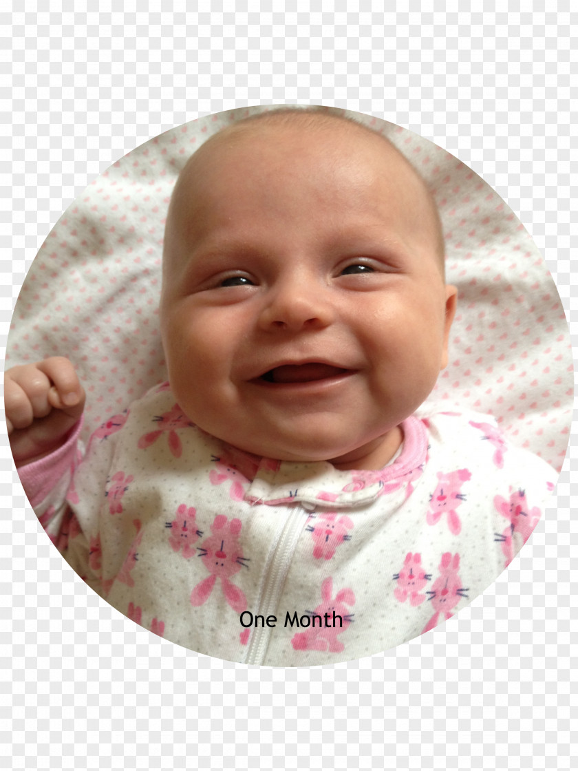 1 Month Old Infant Toddler Pink M PNG