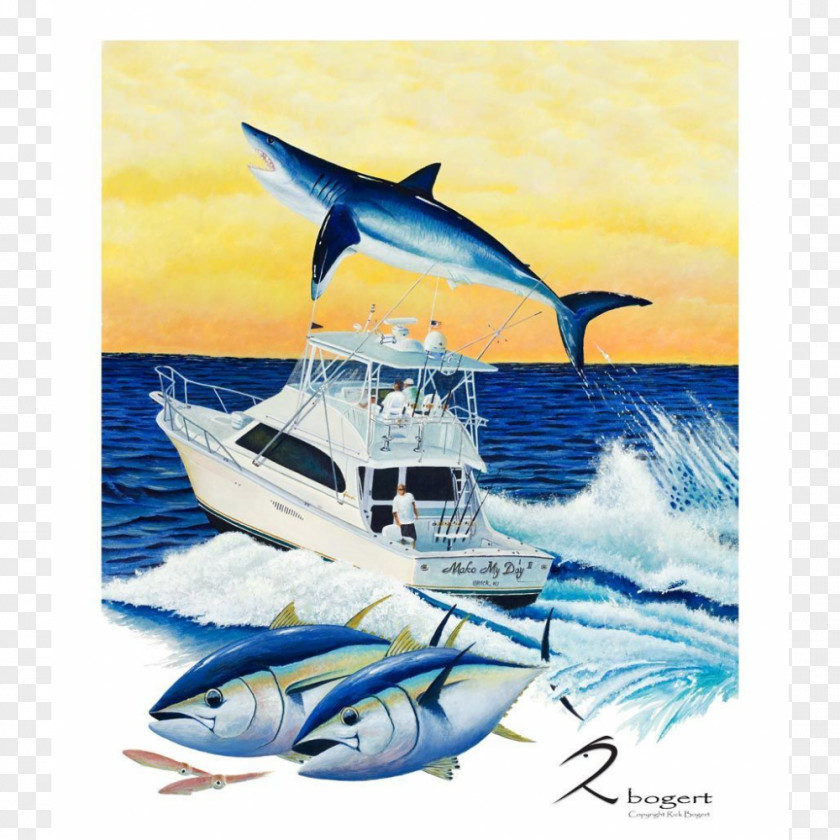 Dolphin Painting Advertising Concept Art PNG