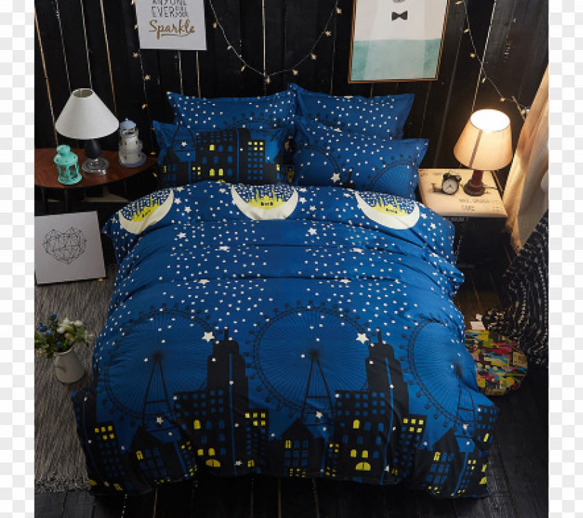 Dormitory Bed Sheets Taie Comforter Bedding PNG