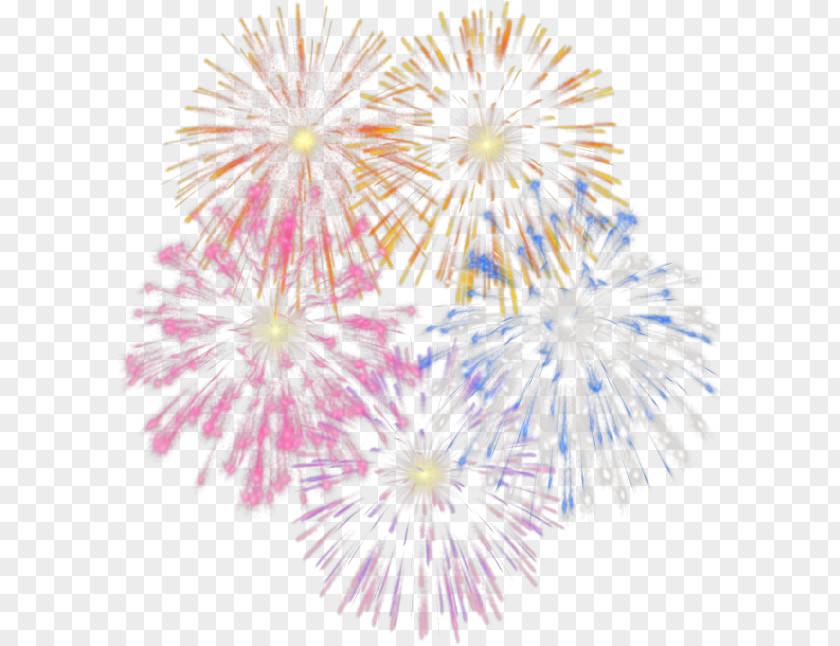 Watercolor Ribbon Fireworks Photography Clip Art PNG