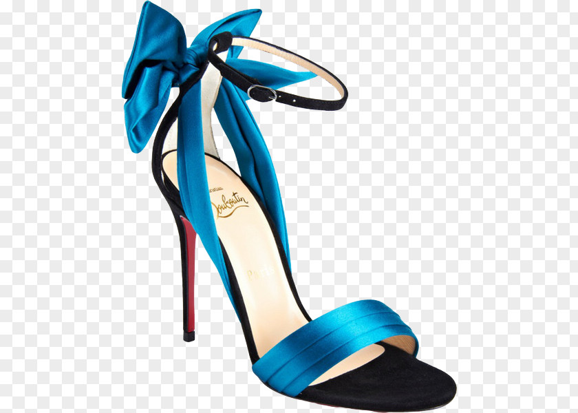 Blue Strap High-heeled Sandals Court Shoe Footwear Clothing Sandal PNG