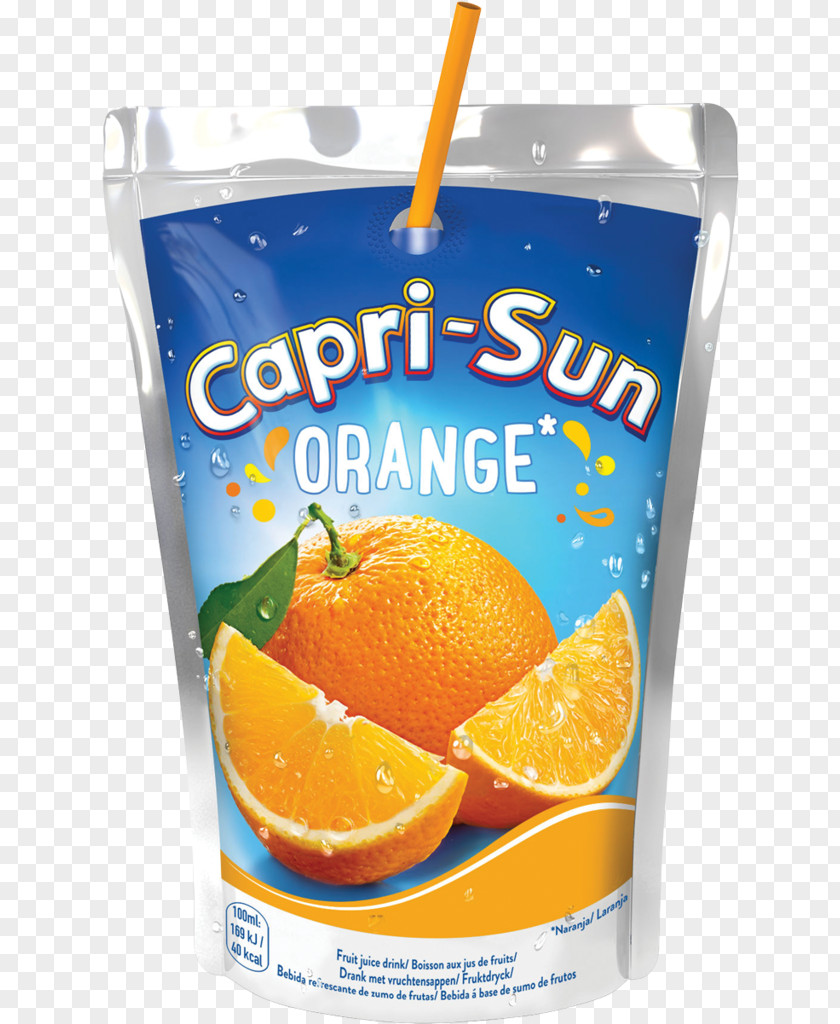 Caprisun Capri Sun Orange Juice Spezi PNG