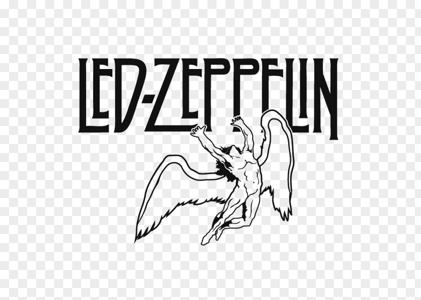 CENEFAS Led Zeppelin IV III Logo PNG