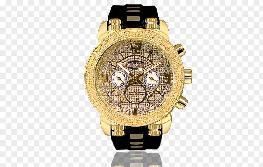 Diamond Gold Watch Strap Jewellery PNG