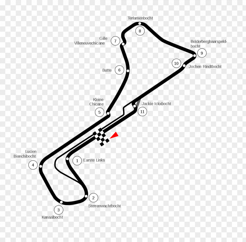 Formula 1 Circuit Zolder 1981 Belgian Grand Prix 1982 Gilles Villeneuve PNG
