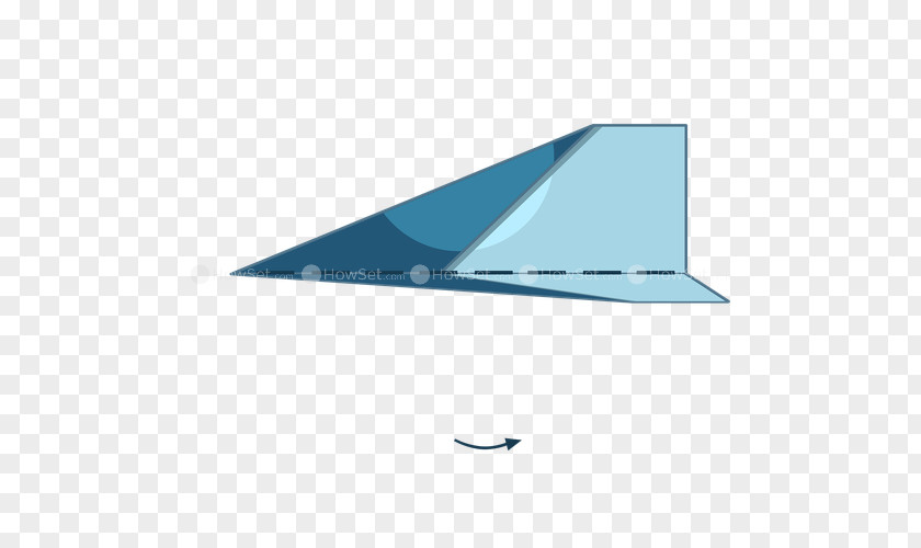 Flying Paperrplane Triangle PNG