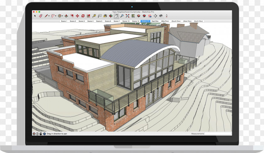 Landscape Architecture SketchUp 3D Modeling Computer Graphics PNG