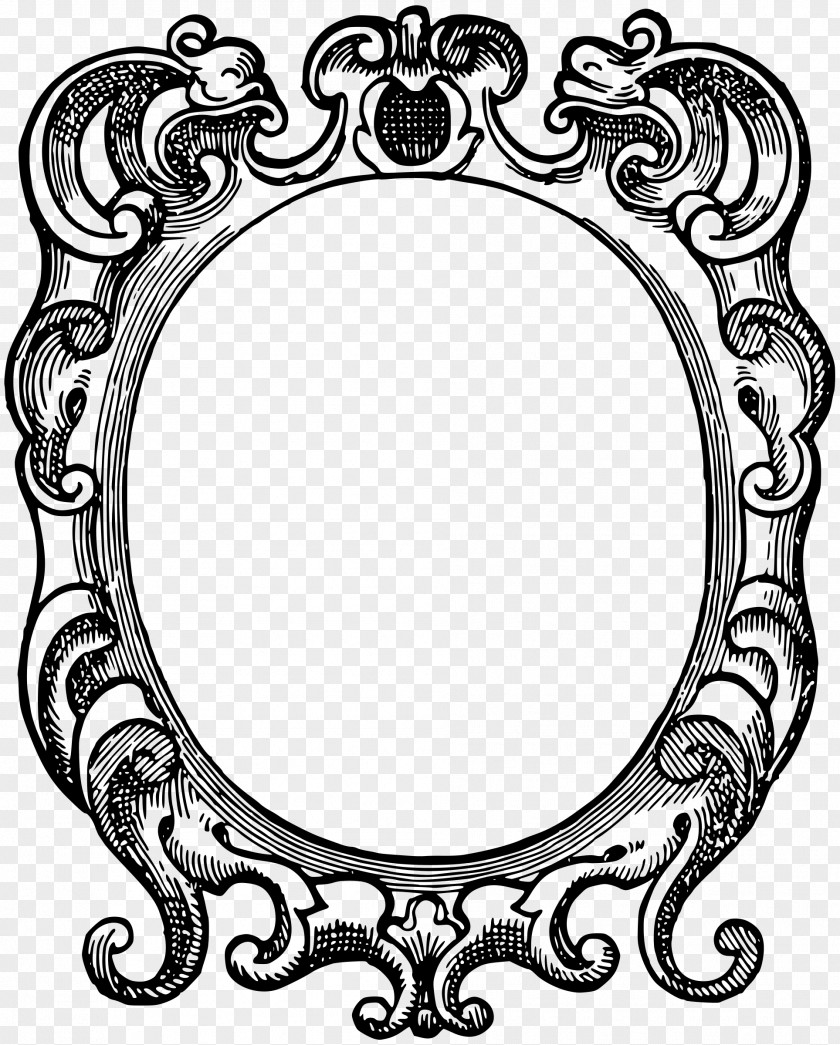 Ornate Picture Frames Clip Art PNG