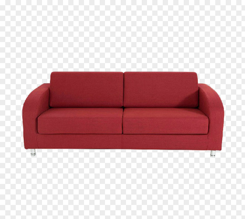 Red Sofa Table Bed Comfort Chaise Longue PNG