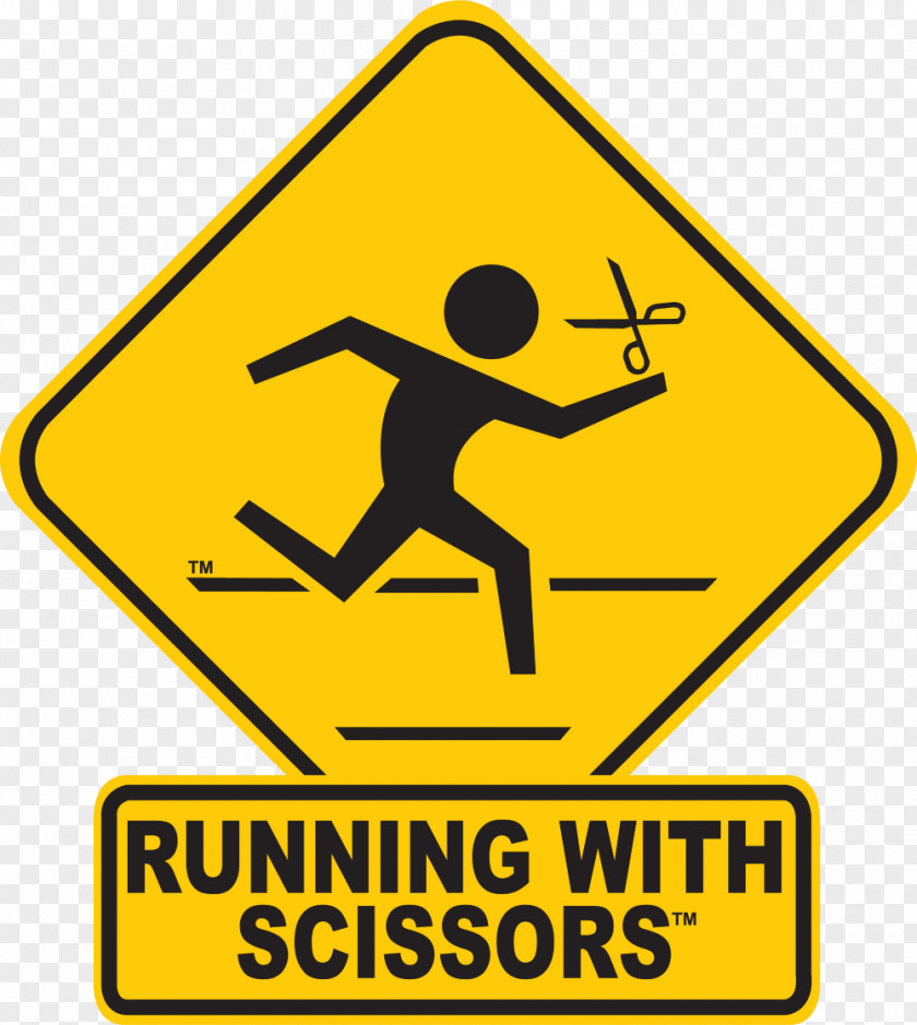 Running Logo With Scissors Postal Clip Art PNG