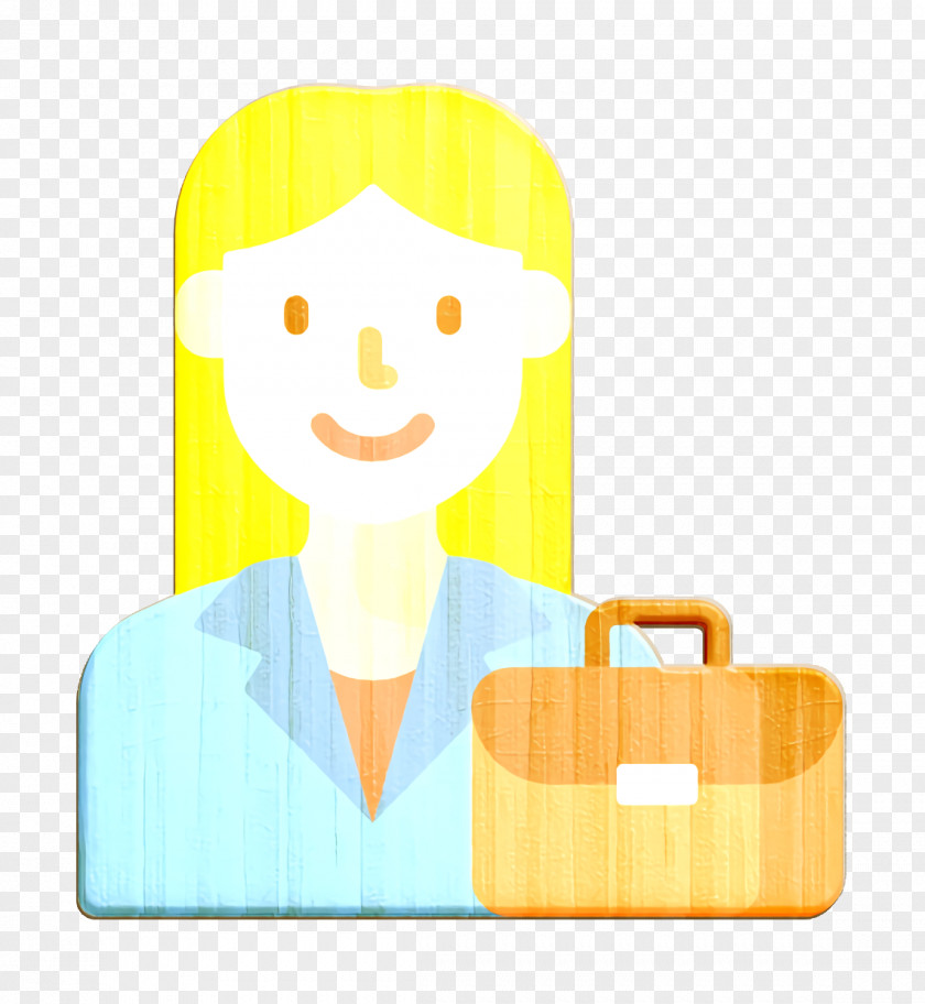 Working Woman Icon Family Life Worker PNG
