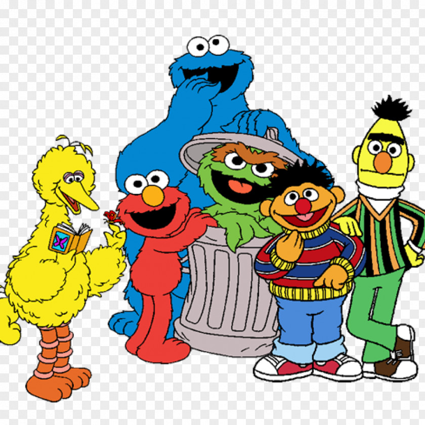 Monster Inc Numbers Elmo Big Bird Cookie Oscar The Grouch Abby Cadabby PNG