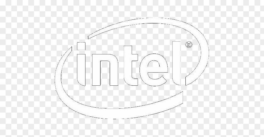 Pic Intel Logo White Brand Circle PNG