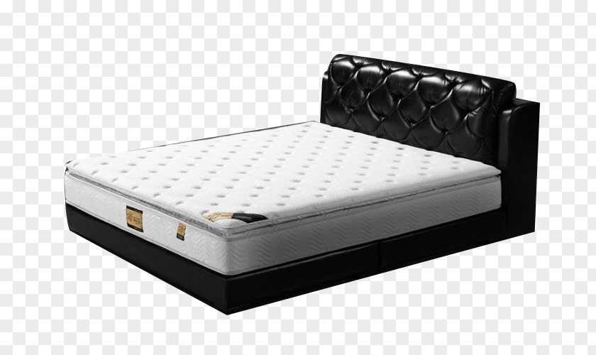 Black And White Bed Mattress Simmons Bedding Company PNG