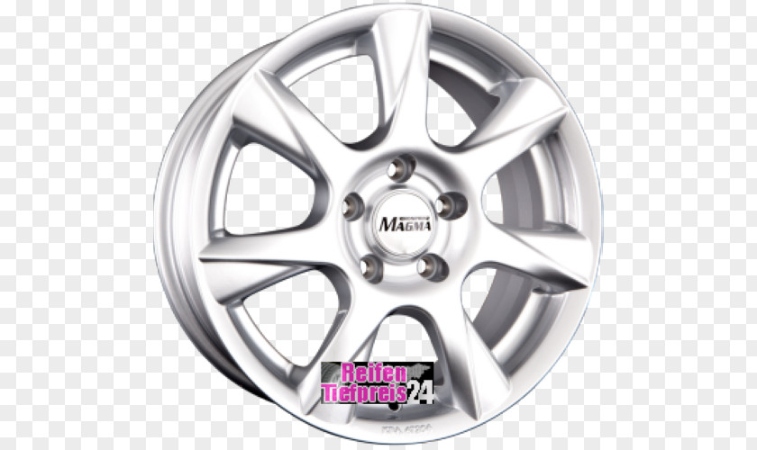 Car Alloy Wheel Autofelge Tire Kronprinz Magma PNG