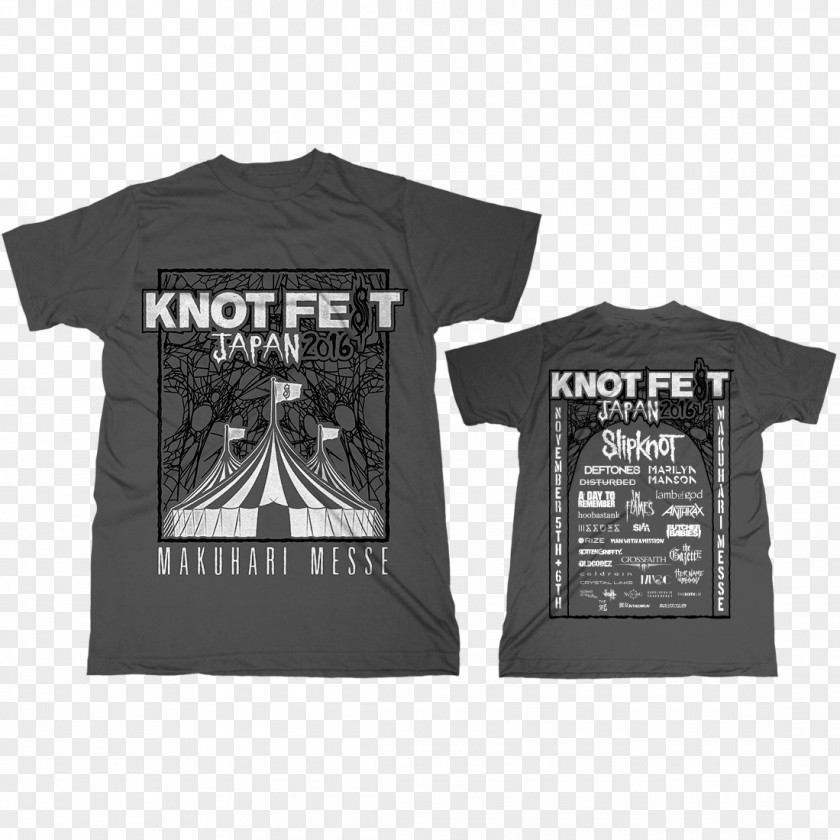 Japan Slipknot ShopT-shirt T-shirt Knotfest PNG