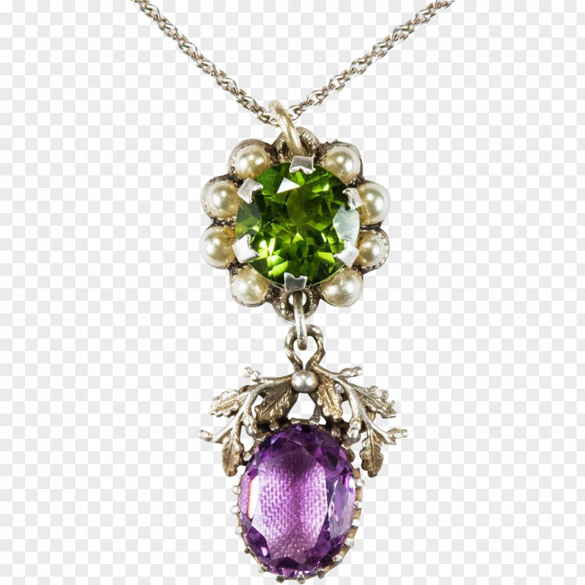 NECKLACE Charms & Pendants Jewellery Necklace Amethyst Gemstone PNG