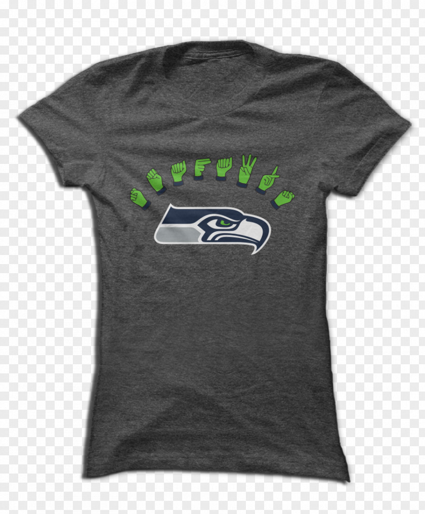 Seattle Seahawks T-shirt Hoodie Sleeve Sweater PNG