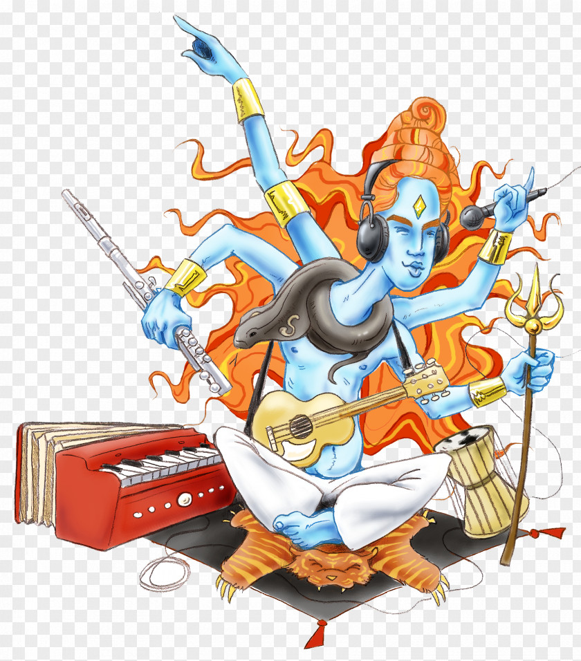 SHIVA Graphic Design Cartoon PNG