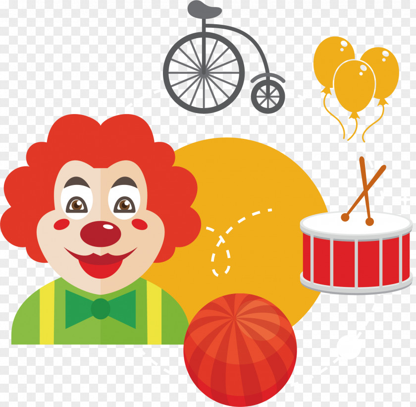 Vector Painted Clown Circus The (James Bollinger Mazutreek) Drawing PNG