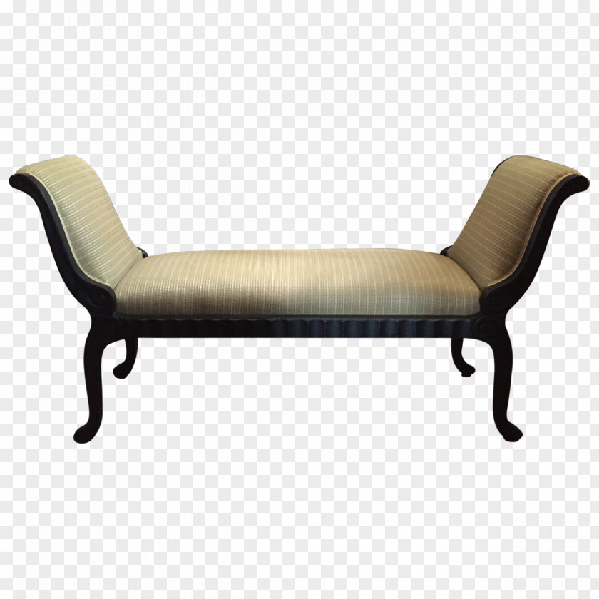 Vintage Bench Chaise Longue Couch PNG