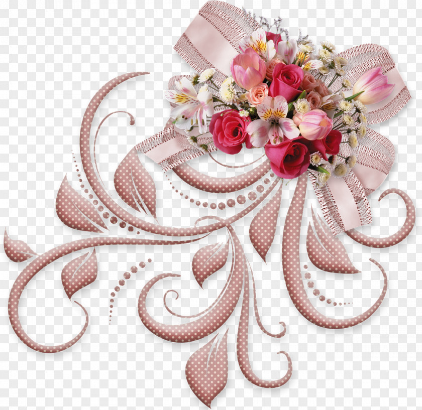 Wedding Floral Clip Art PNG