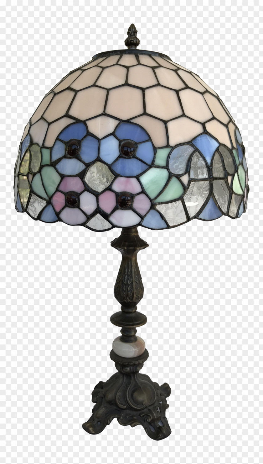 Glass Tiffany Lamp Art Nouveau Window PNG