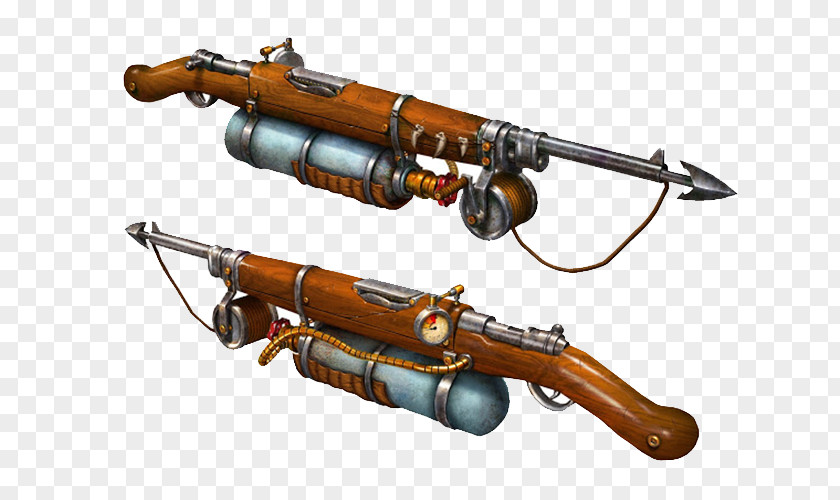 Harpoon Model Gun Far Cry 4 Cannon Weapon Firearm PNG