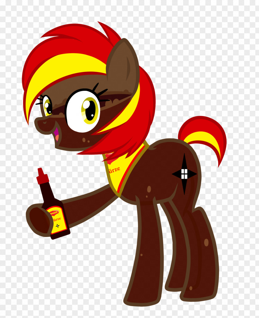 Horse Pony Mascot Clip Art PNG
