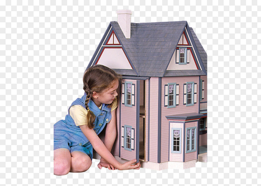 House Dollhouse Farmhouse Porch Toy PNG