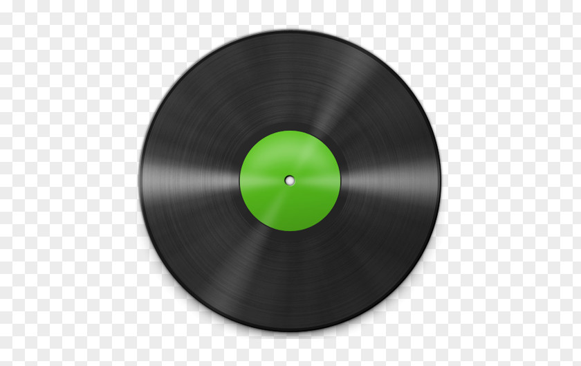 2018 Dj Party Product Design Green Phonograph Record PNG