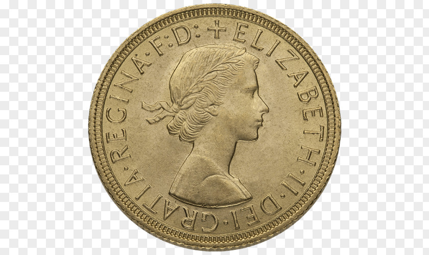 Coin Bullion Gold Ten Pence PNG