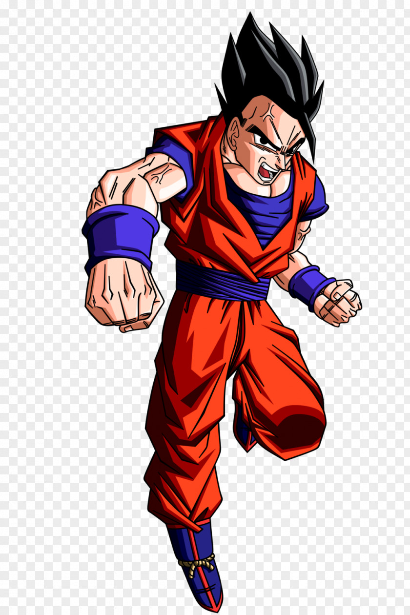 Goku Gohan Super Saiya Drawing PNG
