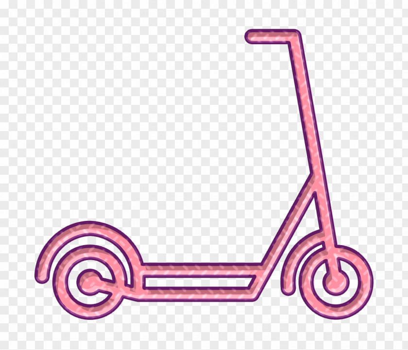 Scooter Icon Kick Transportation PNG