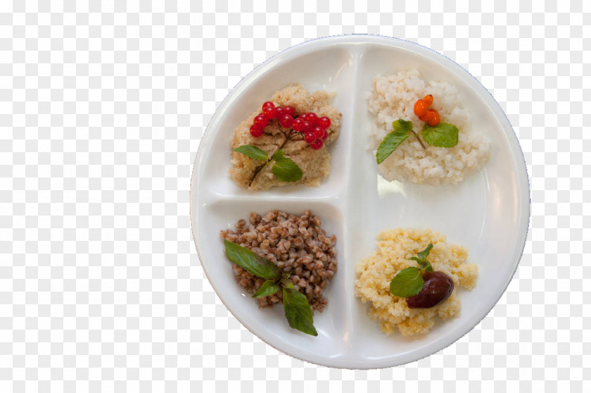 The Cereal On Plate Vegetarian Cuisine Porridge Breakfast Wheat PNG