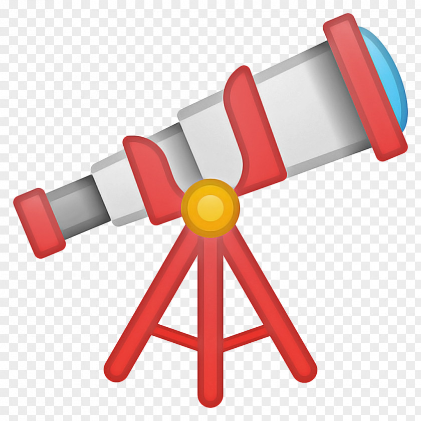 Optical Instrument Red Emoji PNG