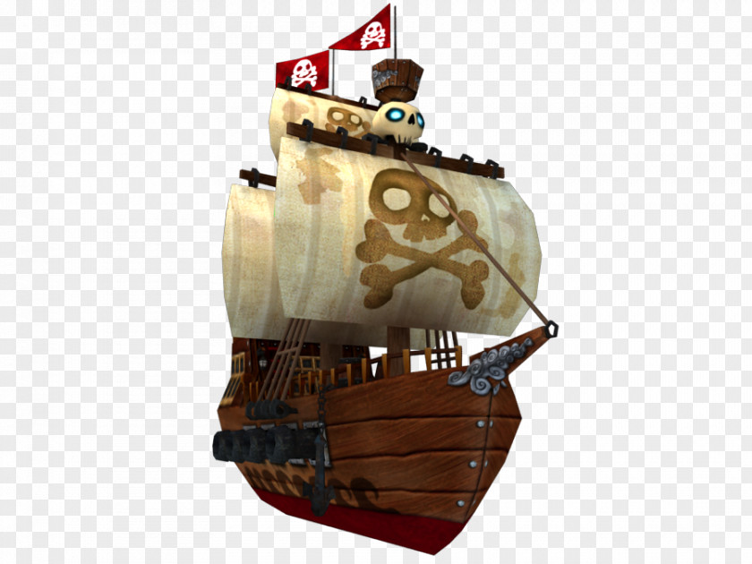 Pirate Ship Low Poly Piracy Animation 3D Computer Graphics PNG