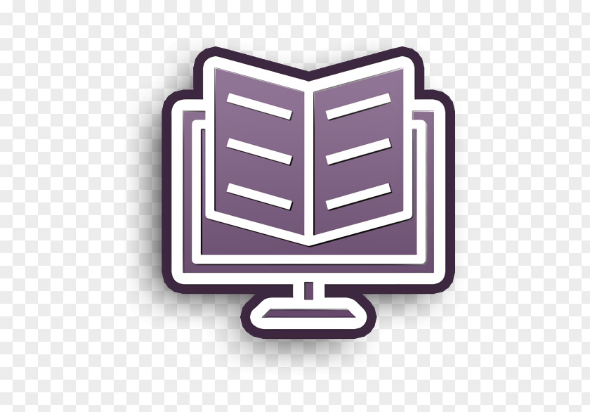 Reader Icon Digital Service Ebook PNG