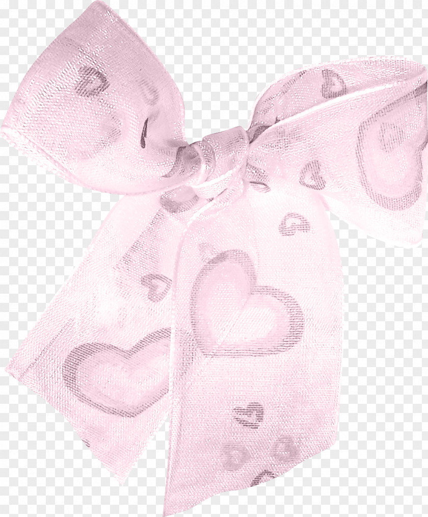 Bow Pink Ribbon PNG