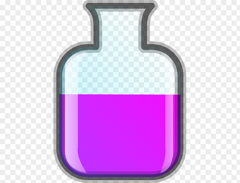 Chemical Bottle Laboratory Chemistry Echipament De Laborator Clip Art PNG