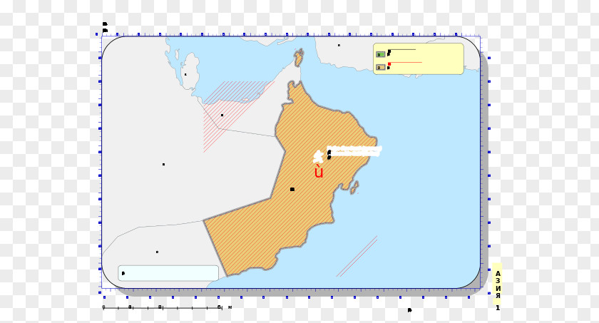 Oman Map Line Point Angle Ecoregion PNG